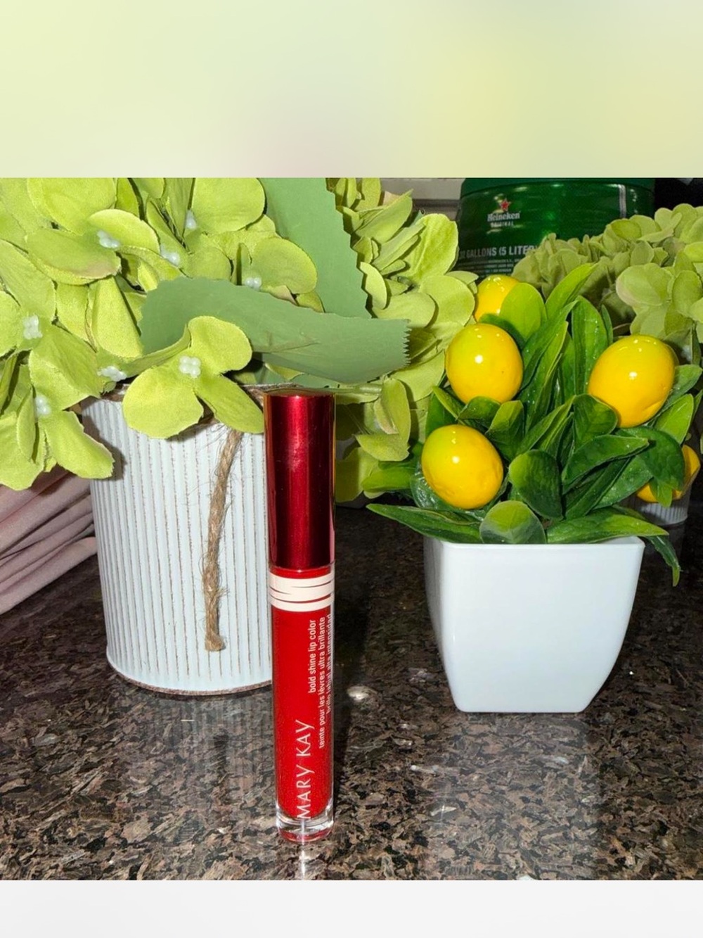 Mary Kay Red Liquid Lipstick - Shiny Cherry Red